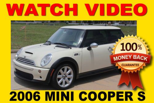 2006 mini cooper type s,clean title,rust free,watch video