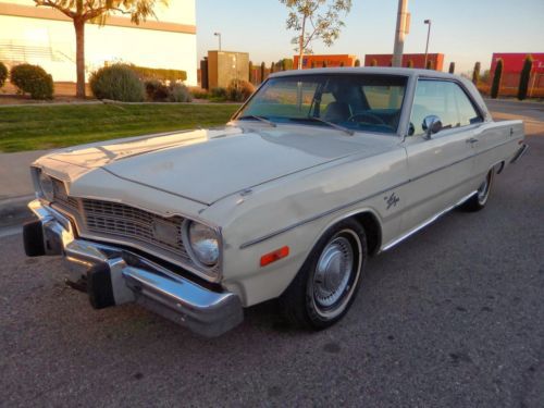 1974 dodge dart valiant swinger coupe all original 6 cylinder auto $3499 or bst