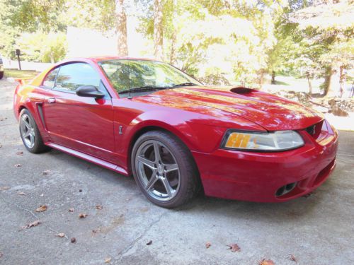 1999 mustang cobra svt 4.6l. low miles on car, even lower on newer engine.