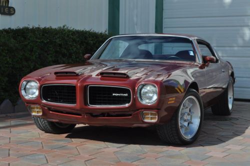 1973 pontiac firebird formula 455 show condition, a/c automatic matching #