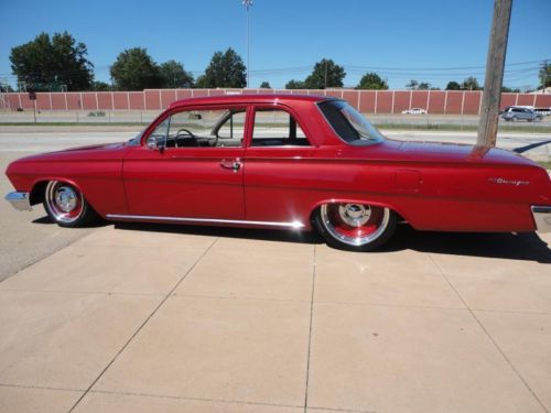 1962 biscayne 2 owner garage kept beautiful air ride suspension bagged billets