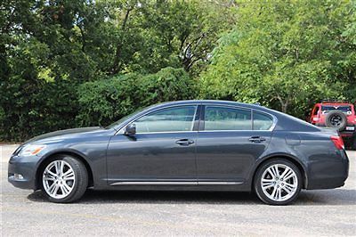 Lexus gs 450h 4dr hybrid sedan low miles automatic 3.5l v6 cyl obsidian