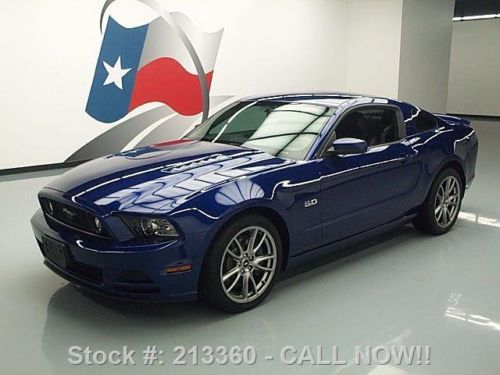 2013 ford mustang gt premium 5.0 leather nav rear cam texas direct auto