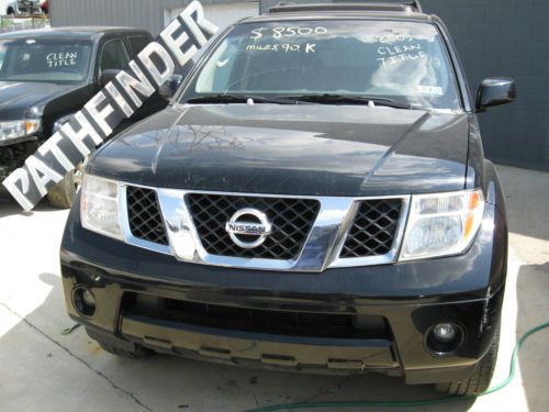 2005 nissan pathfinder se off-road sport utility 4-door 4.0l