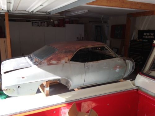 1969 pontiac firebird body (shell and doors only)