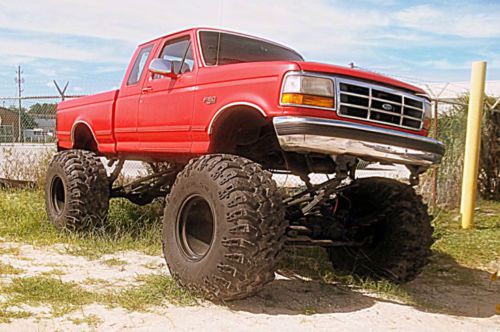 1995 f-150 monster truck, bogger,swamper,mudder 4x4  302v8 ford,