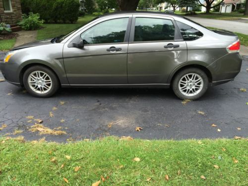 2009 ford focus se  2.0l, auto, hit deer, salvage, damaged, rebuildable