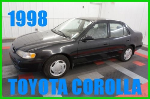 1998 toyota corolla le nice! no reserve! gas saver! 60+ photos must see!
