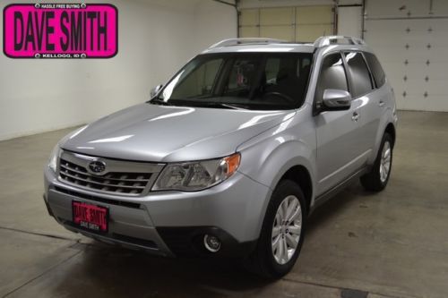 13 subaru forester 2.5x touring awd heated leather seats sunroof keyless entry