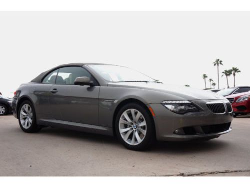 650i convertible 4.8l stability control rare color automatic low low miles
