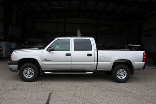 2005 chevy silverado 2500hd 6.6 duramax diesel 4x4 lt leather sunroof crew