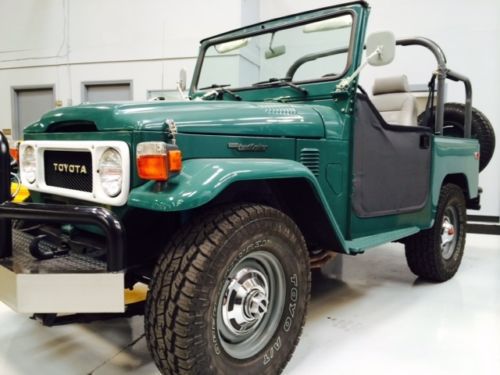 1979 toyota fj-40 land crusier restored ps pb disc brakes 2f ice cold a/c !!!