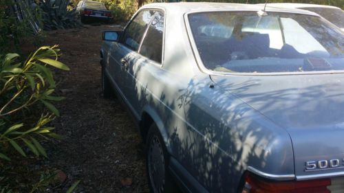 1981& 1983 Mercedes-Benz 500 SEC Coupe (European Special Version Export), image 2