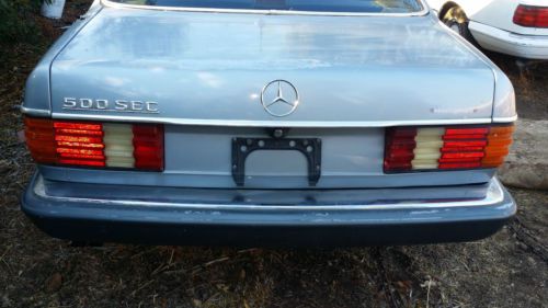 1981& 1983 Mercedes-Benz 500 SEC Coupe (European Special Version Export), image 3