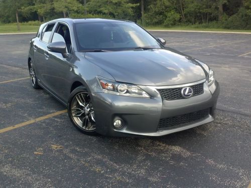 2012 lexus ct200h f sport