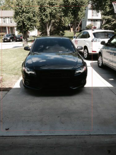 2012 audi s4 prestige black on black. all stock. under warranty. maint. package