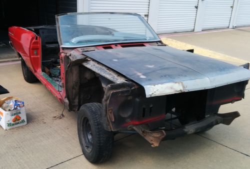 1966 ford fairlane 500 xl convertible roller