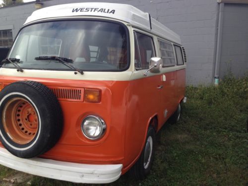 1974 volkswagen westfalia camper bus vanagon