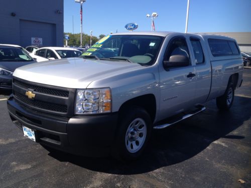 2010 silverado 1500 2wd!! full bed cap!!  1 owner, no accidents!! best deal!!