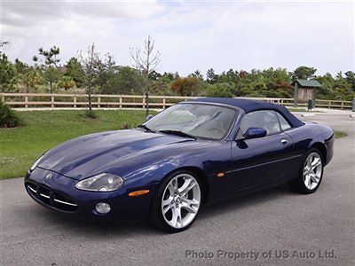 2003 jaguar xk8 convertible one owner clean carfax navigation florida car v8 4.2