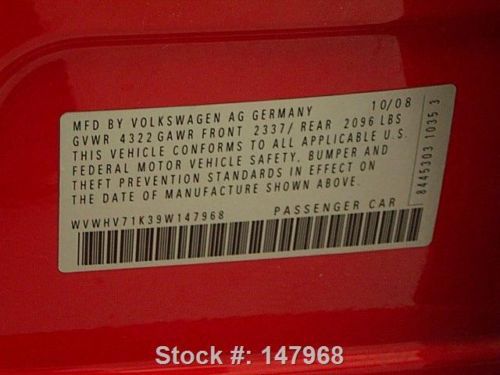2009 VOLKSWAGEN GTI TURBO AUTO HTD SEATS SUNROOF 66K MI TEXAS DIRECT AUTO, US $14,980.00, image 20