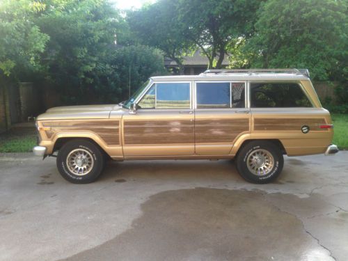 1989 jeep grand wagoneer base sport utility 4-door 5.9l