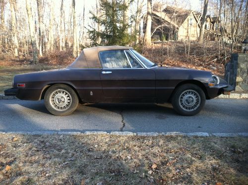 1979 alfa romeo spider veloce convertible 2-door 2.0l dohc, cheap