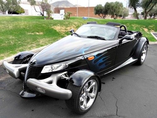 ***no reserve*** 1999 plymouth prowler roadster 3.5l v6 low miles custom paint!!