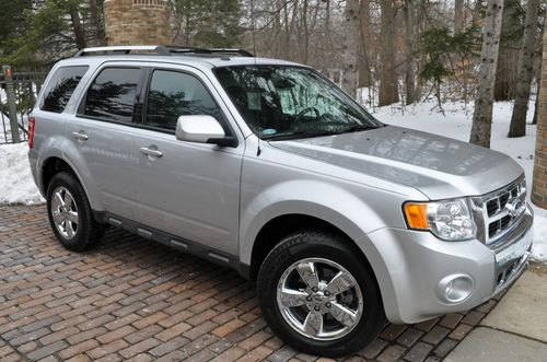 2012 escape limited.no reserve.3.0 l v6/leather/navi/moon/camera/sensors/rebuilt