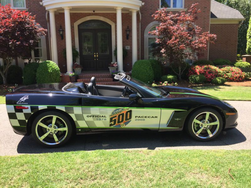 2008 chevrolet corvette indy pace car