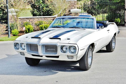 69 pontiac firebird tran's am clone convetible absoulty stunning car drives new