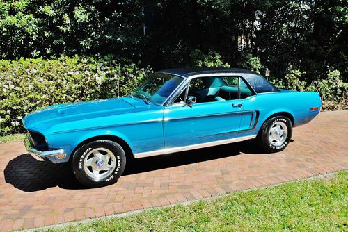 Absolutly stunning as nice as ive seen 1968 ford mustang c code v-8 auto,p.s,p.b