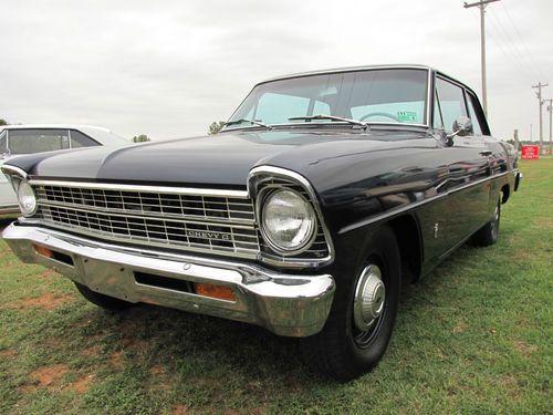 1967 chevy 2 nova sedan incredible survivor condition ac 99% perfect gm interior