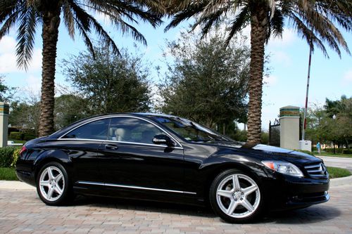 2007 mercedes cl550 launch edition*designo mocha black*night vision*ac/htd seats