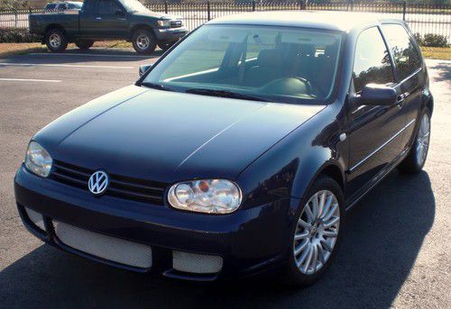 2005 volkswagen golf gti 1.8t r32 leather monaco blue vw mk4 no chip mods etc...