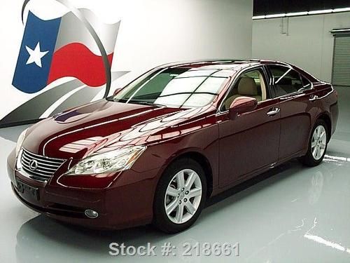 2008 lexus es350 sunroof climate seats pwr sunshade 65k texas direct auto