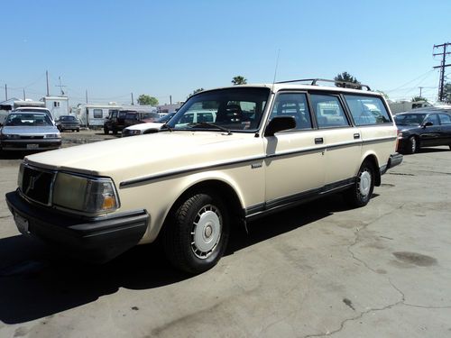 1987 volvo 240, no reserve