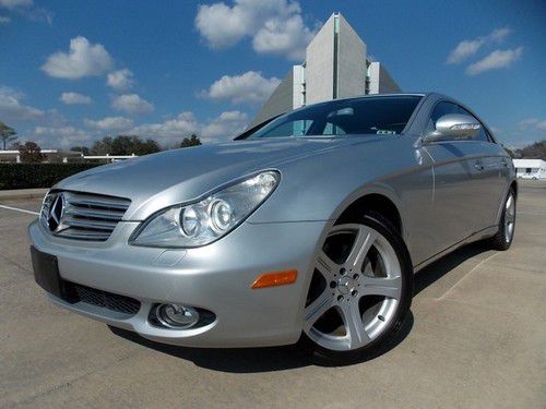 2006 mercedes cls500  heated/cooled seats navi 6cd xenon snrf lthr free shipping