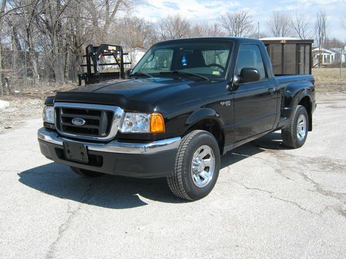 2004 ford ranger xlt reg cab 4cyl 5spd flareside stepside bed 27 mpg! no reserve