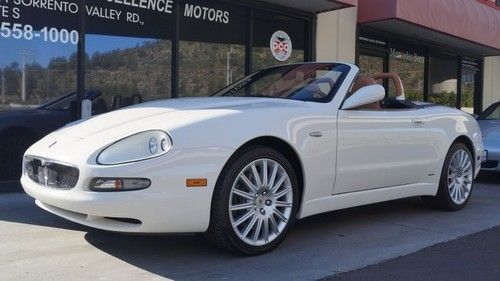 2002 maserati spyder fresh service low miles