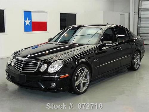 2007 mercedes-benz e63 amg p2 leather sunroof nav 73k texas direct auto
