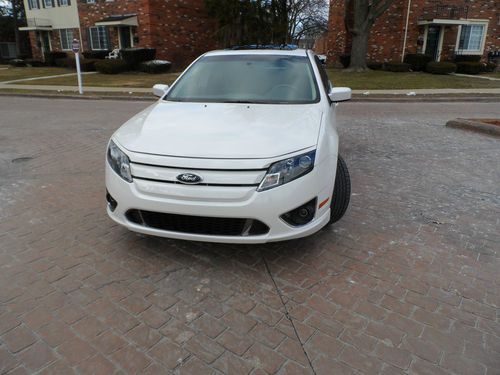 2011 ford fusion sport sedan 3.5l*no reserve*reverse sensor*remote start*rebuilt