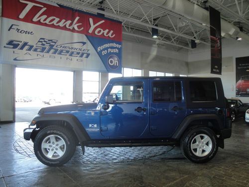 1-owner accident free 2009 jeep wrangler unlimited x 4wd 4dr only 32,191 miles!