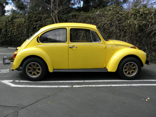 1974 vw super beetle 2300cc +a/c 4w disc barkes