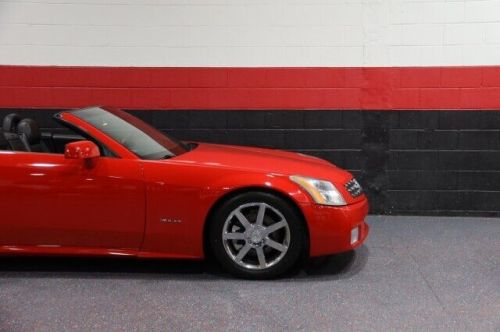 2007 cadillac xlr passion red limited edition only 59,618 miles navi serviced
