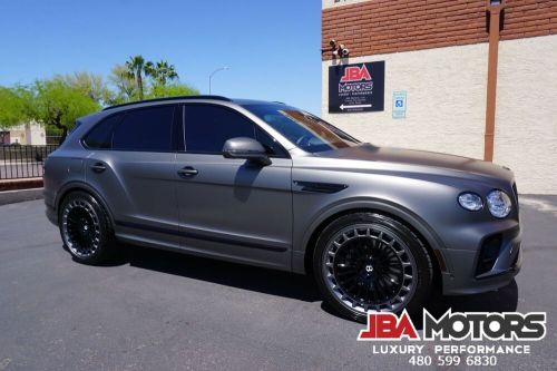 2022 Bentley Bentayga V8 AWD SUV Full Matte PPF 24 Wheels Black Out Pkg, US $188,500.00, image 9