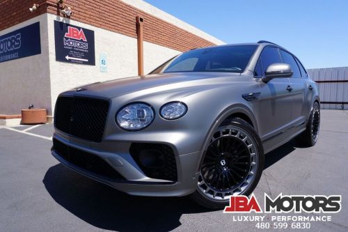 2022 Bentley Bentayga V8 AWD SUV Full Matte PPF 24 Wheels Black Out Pkg, US $188,500.00, image 12