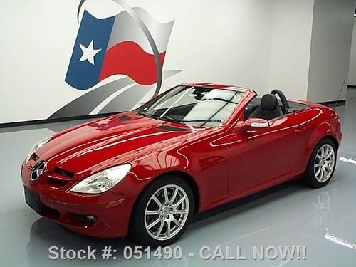 2005 mercedes-benz slk350 roadster auto htd seats 36k! texas direct auto