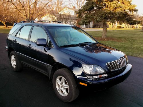 2001 lexus rx300 all-wheel-drive awd suv 3.0 liter 6 cylinder (no reserve!!) nr