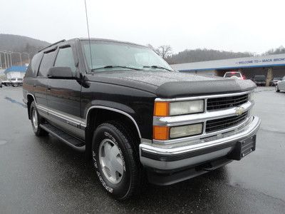 1999 chevrolet tahoe lt 5.7l clean car fax runs good cheap transportation gordon